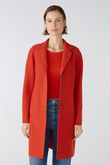 Bild 2 von MAYSON Coat boiled Wool - pure new wool in aura orange | Oui