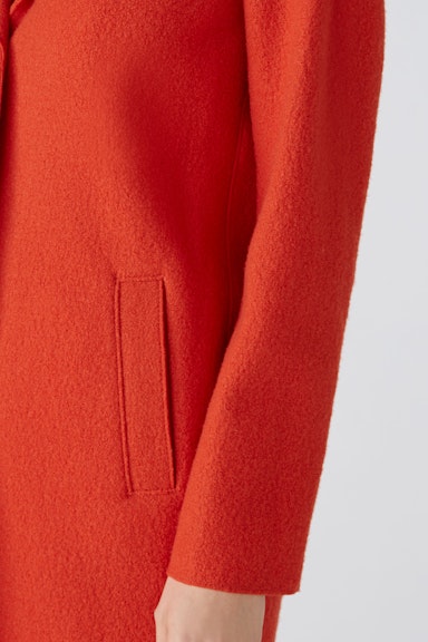 Bild 5 von MAYSON Coat boiled Wool - pure new wool in aura orange | Oui