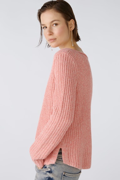 Bild 1 von Pullover Baumwollmischung in rose orange/yel | Oui