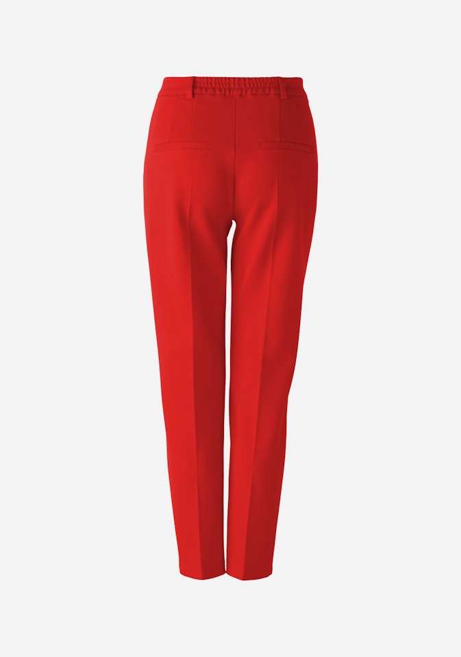 Bild 9 von FEYLIA Jersey trousers slim fit, cropped in aura orange | Oui