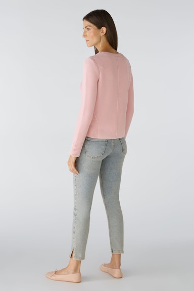 Bild 3 von Pullover 100% Baumwolle in cameo pink | Oui