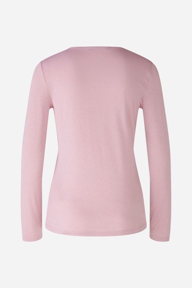 Bild 2 von Long-sleeved shirt viscose glossy blend in rose | Oui