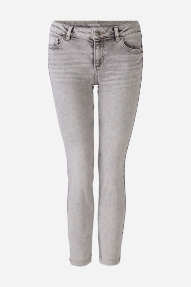 Bild 7 von Jeans THE CROPPED skinny fit, cropped in grey denim | Oui
