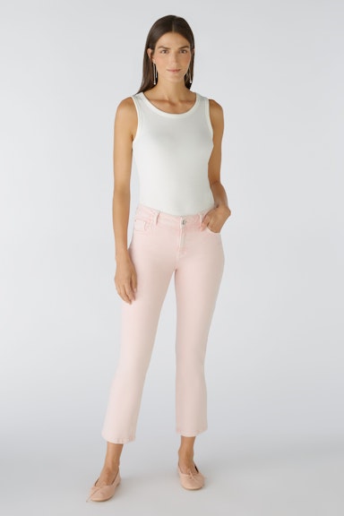 Bild 6 von Jeans THE STRAIGHT mid waist, cropped in apricot red | Oui