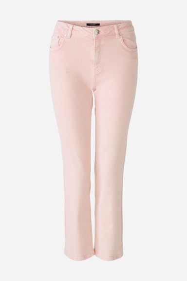 Bild 7 von Jeans THE STRAIGHT mid waist, cropped in apricot red | Oui