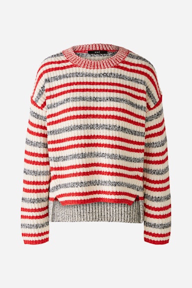 Bild 7 von Pullover Baumwollmischung in red white | Oui