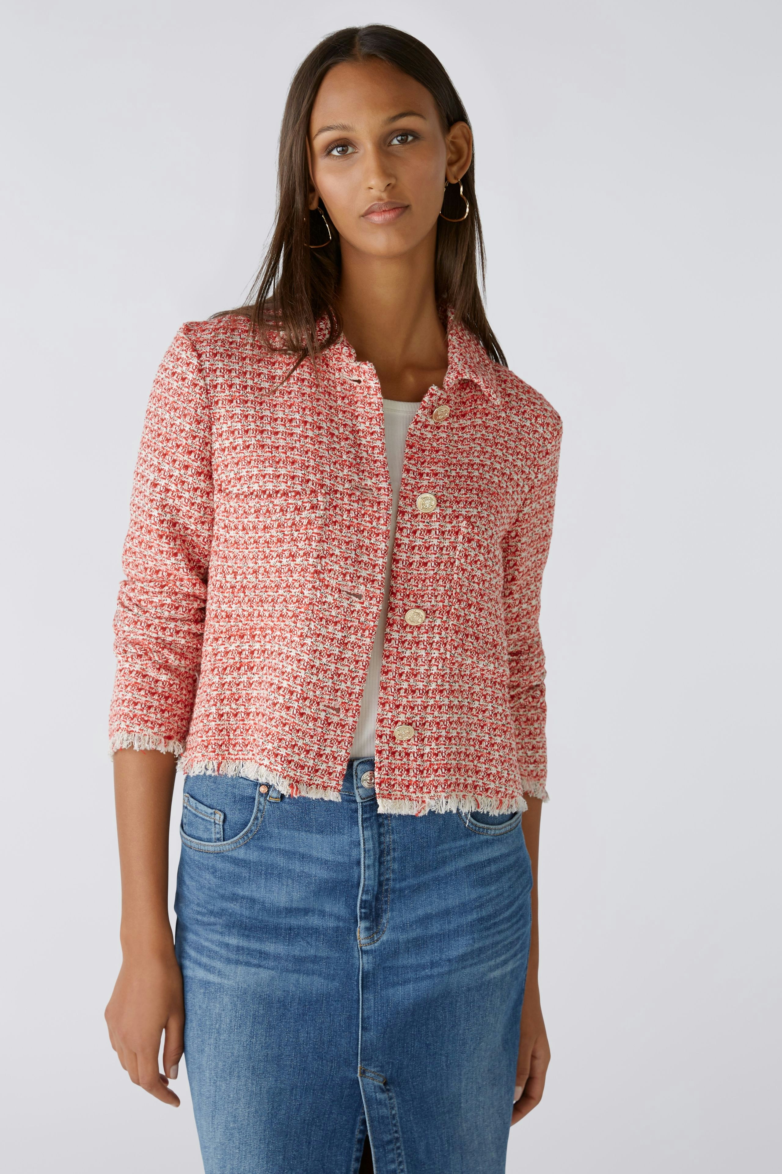 Jacket cotton blend | OUI Onlineshop