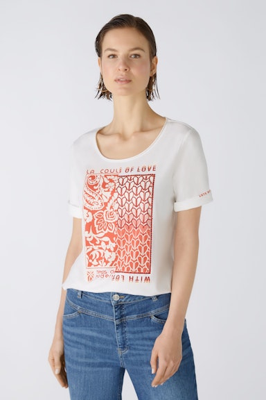 Bild 6 von T-shirt made from 100% organic cotton in cloud dancer | Oui