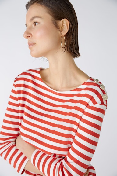 Bild 6 von T-shirt 100% cotton in red white | Oui