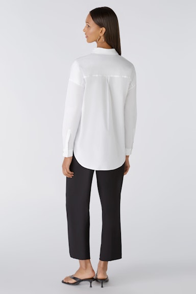 Bild 3 von Shirt blouse elastic cotton in optic white | Oui