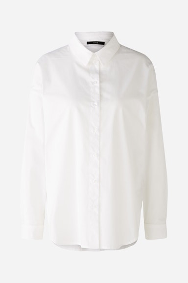 Bild 7 von Hemdbluse elastische Baumwolle in optic white | Oui