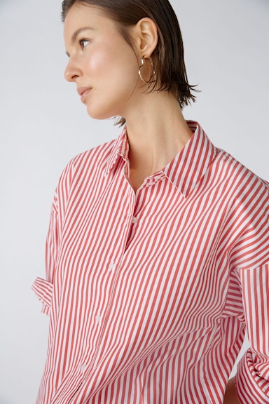 Bild 6 von Shirt blouse cotton blend in red white | Oui
