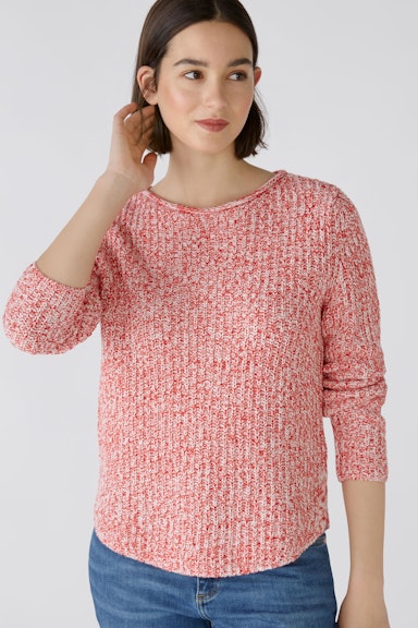 Bild 6 von NAOLIN Pullover Baumwollmischung in red white | Oui
