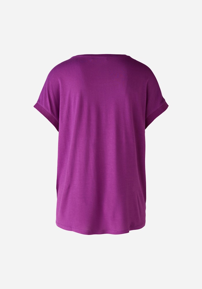 Bild 7 von AYANO Blouse shirt 100% viscose patch in sparkling grape | Oui