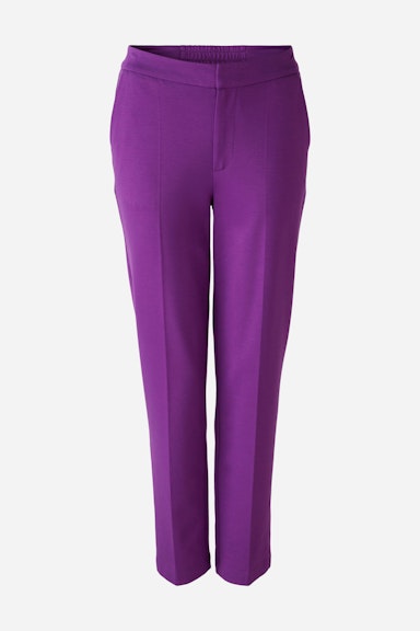 Bild 1 von FEYLIA Jersey trousers slim fit, cropped in sparkling grape | Oui