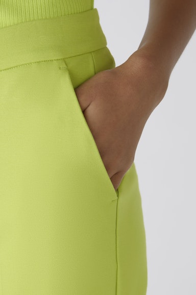 Bild 5 von FEYLIA Jersey trousers slim fit, cropped in macawa green | Oui