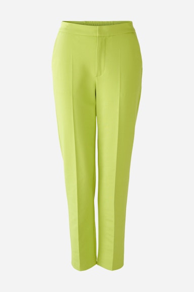 Bild 8 von FEYLIA Jersey trousers slim fit, cropped in macawa green | Oui