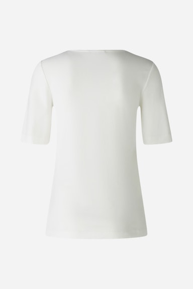 Bild 8 von T-Shirt elastische Cotton-Modalqualität in cloud dancer | Oui