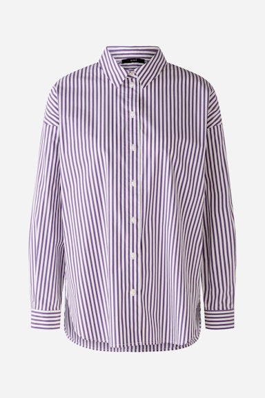 Bild 6 von Shirt blouse cotton blend in violett white | Oui