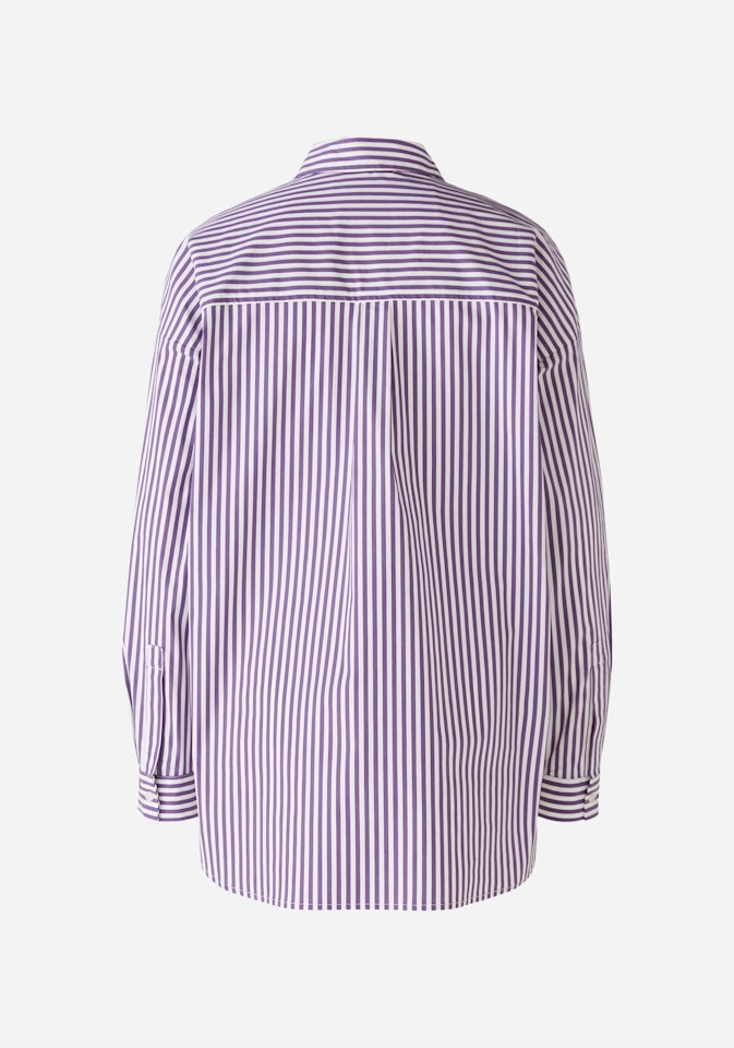 Bild 7 von Shirt blouse cotton blend in violett white | Oui