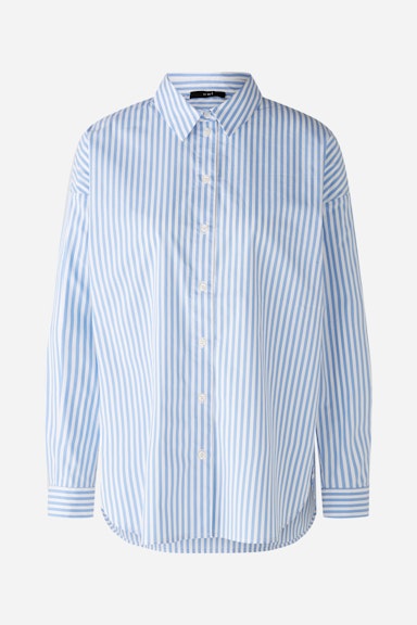 Bild 7 von Shirt blouse cotton blend in blue white | Oui