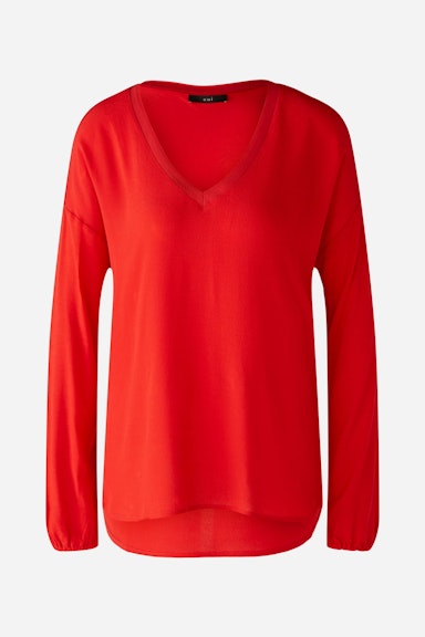Bild 1 von Blouse shirt 100% viscose in aura orange | Oui