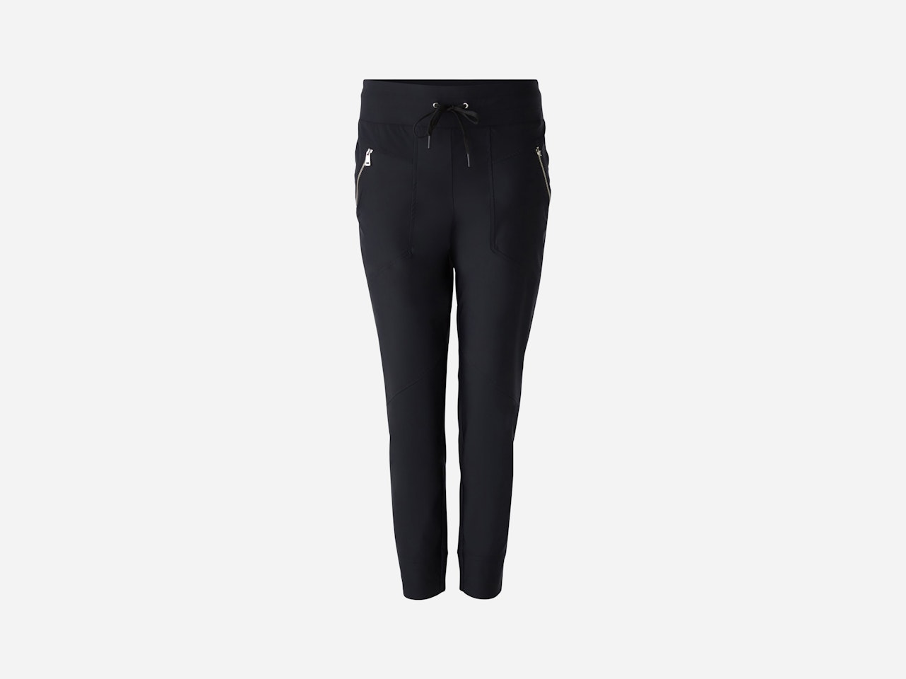 Bild 1 von Trousers with high elastane content in black | Oui