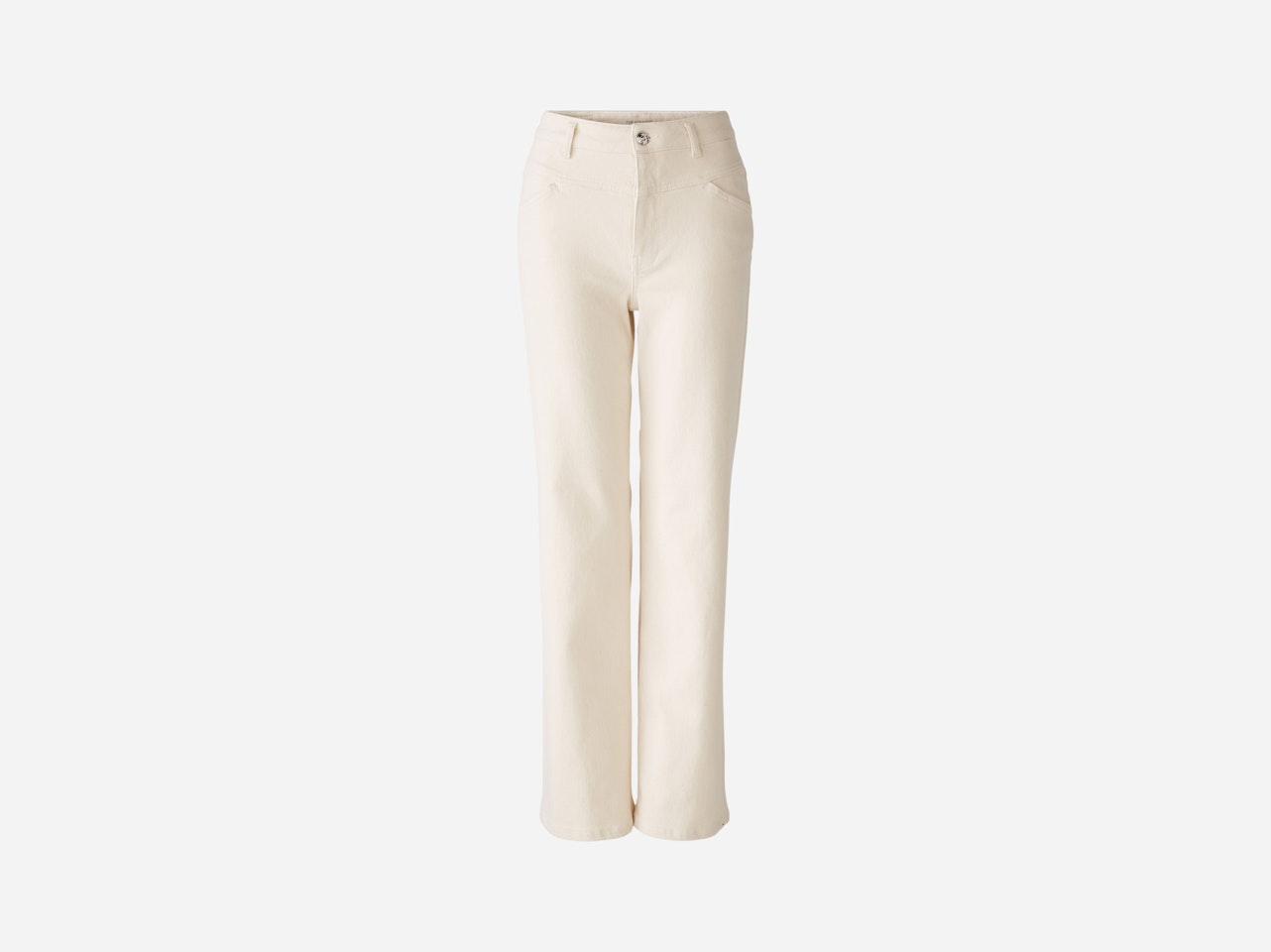Bild 1 von Jeans THE STRAIGHT mid waist, wide leg, regular in whitecap gray | Oui