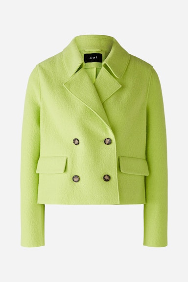 Bild 8 von Caban jacket boiled wool - pure new wool in tender shoots | Oui