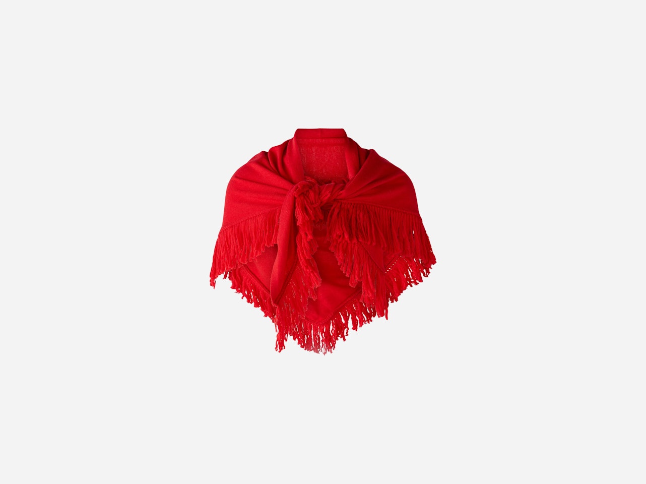 Bild 1 von Stole wool blend in chinese red | Oui