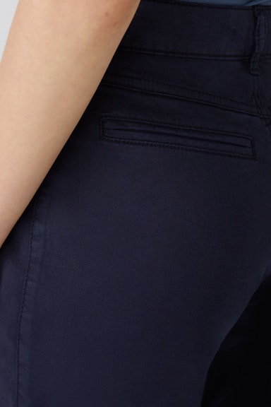 Bild 4 von Cargo trousers elastic viscose cotton blend in darkblue | Oui
