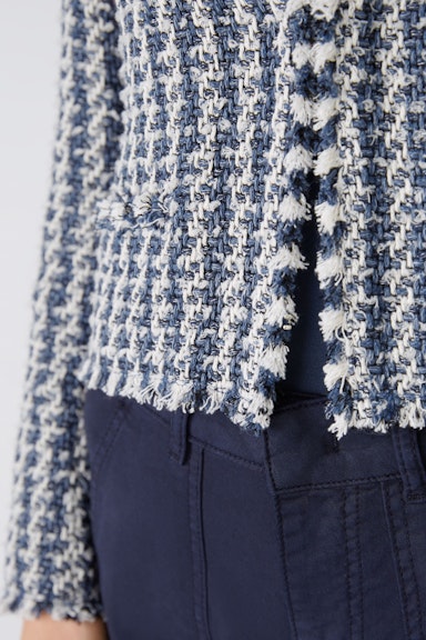 Bild 5 von Jacket cotton blend in dk blue white | Oui