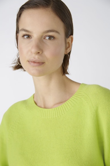 Bild 1 von Raglan jumper wool - cashmere blend in tender shoots | Oui
