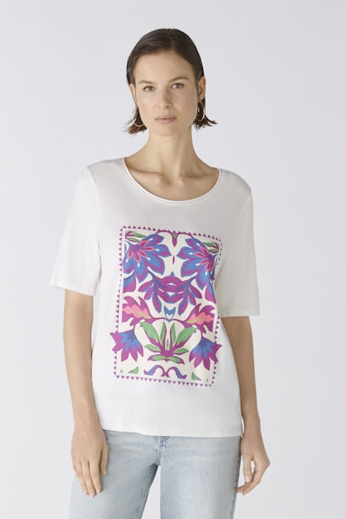 Bild 2 von T-shirt cotton-modal blend in cloud dancer | Oui