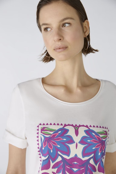 Bild 5 von T-shirt cotton-modal blend in cloud dancer | Oui