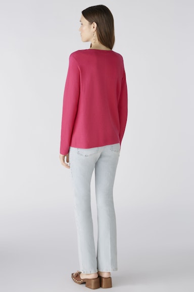 Bild 3 von KEIKO Pullover 100% Bio-Baumwolle in pink | Oui