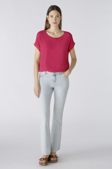 Bild 1 von AYANO Blouse shirt 100% viscose patch in pink | Oui