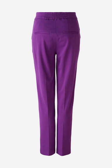 Bild 2 von FEYLIA Jersey trousers slim fit, cropped in sparkling grape | Oui