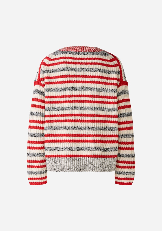 Bild 8 von Pullover Baumwollmischung in red white | Oui