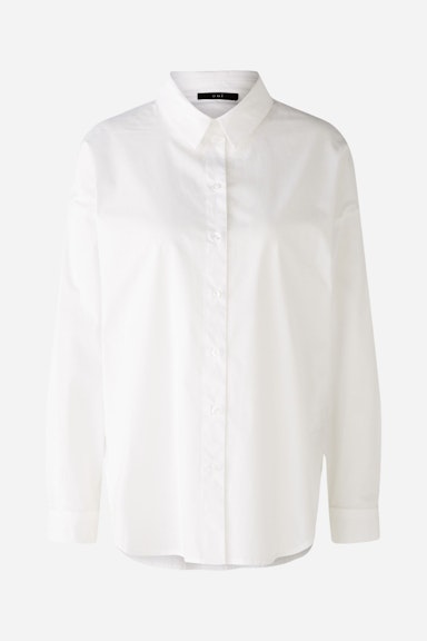 Bild 7 von Shirt blouse elastic cotton in optic white | Oui