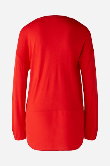 Bild 2 von Blouse shirt 100% viscose in aura orange | Oui