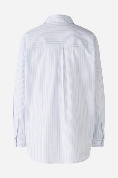 Bild 2 von Shirt blouse cotton blend in lt blue white | Oui