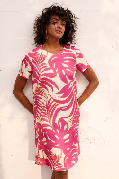 Bild 6 von Kleid 100% Viskose in pink white | Oui