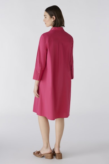 Bild 3 von Hemdblusenkleid elastische Baumwolle in pink | Oui