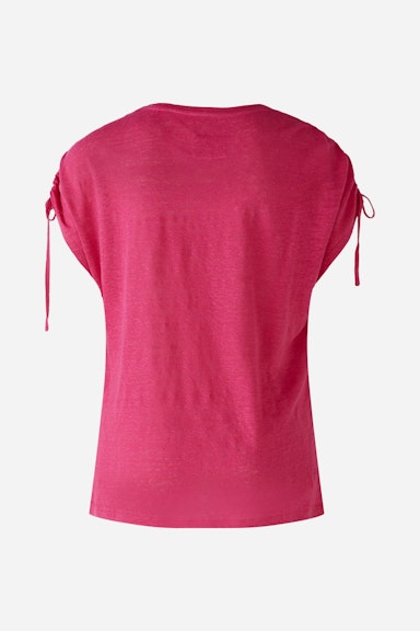 Bild 2 von T-shirt linen jersey in pink | Oui