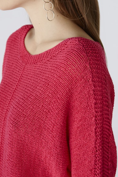 Bild 5 von Pullover Baumwollmischung in pink | Oui