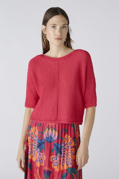 Bild 1 von Pullover Baumwollmischung in pink | Oui