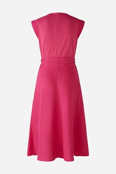 Bild 8 von Midi dress linen-cotton patch in pink | Oui