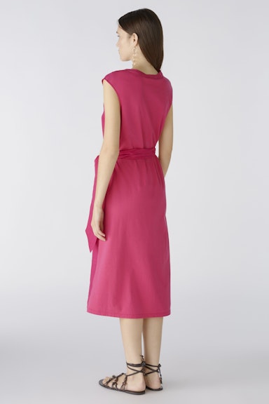 Bild 3 von Midi dress linen-cotton patch in pink | Oui