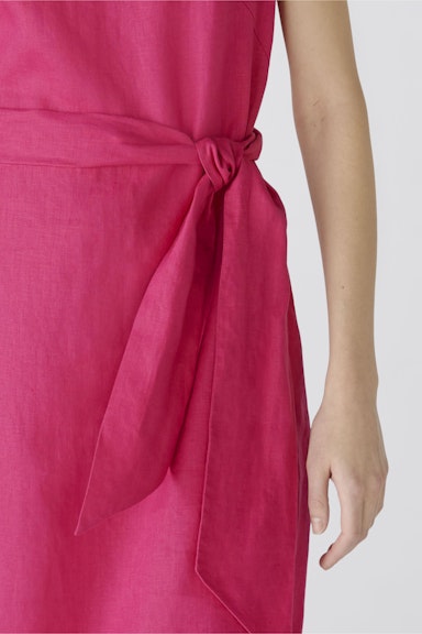 Bild 5 von Midi dress linen-cotton patch in pink | Oui